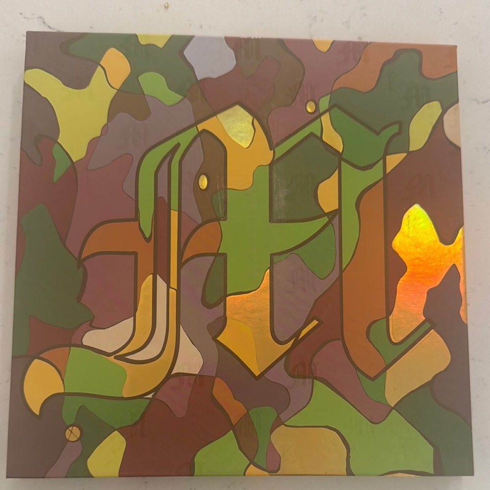Colorful Camouflage Art Print